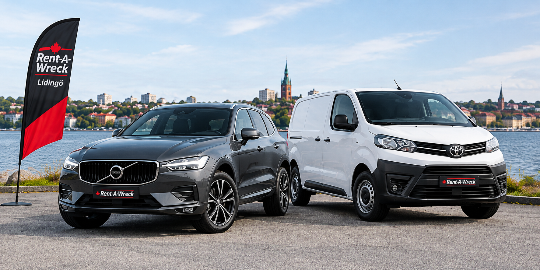 Rent-A-Wreck Stockholm Lidingö car and van rental